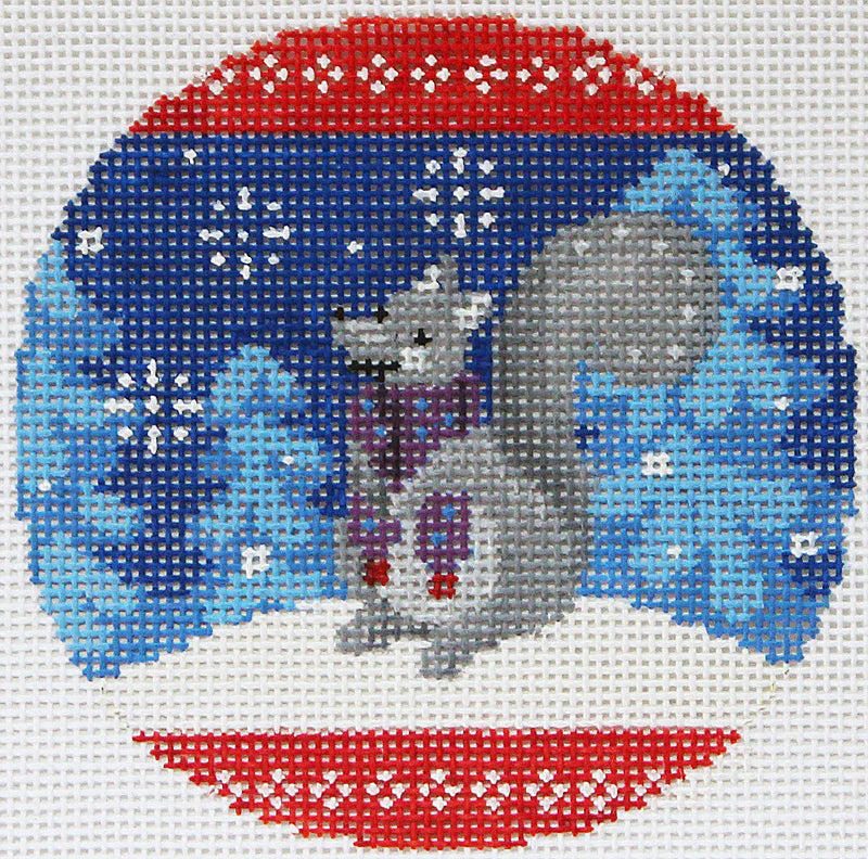 AC091S - Woodland Squirrel in Blue