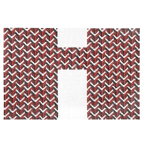 AF18 - Front/Back Y Pattern 6x9 Clutch