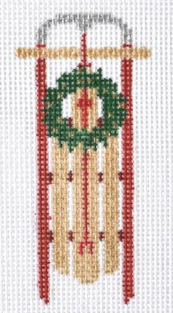 AF28 - Sled with Wreath