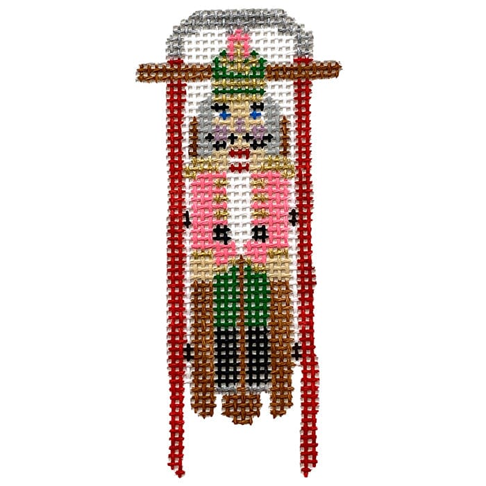 AF28NCPK - Sled with Pink Nutcracker