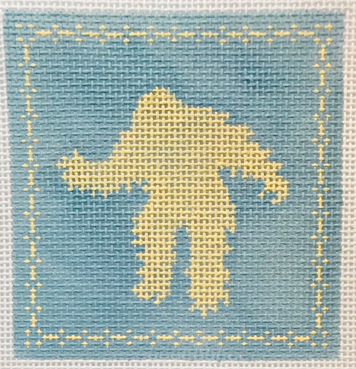 AL220 - Blue and White Snow Monster