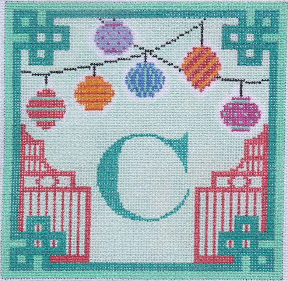 ALCN-03 - Chinoiserie Letter - Chinese Paper Lanterns