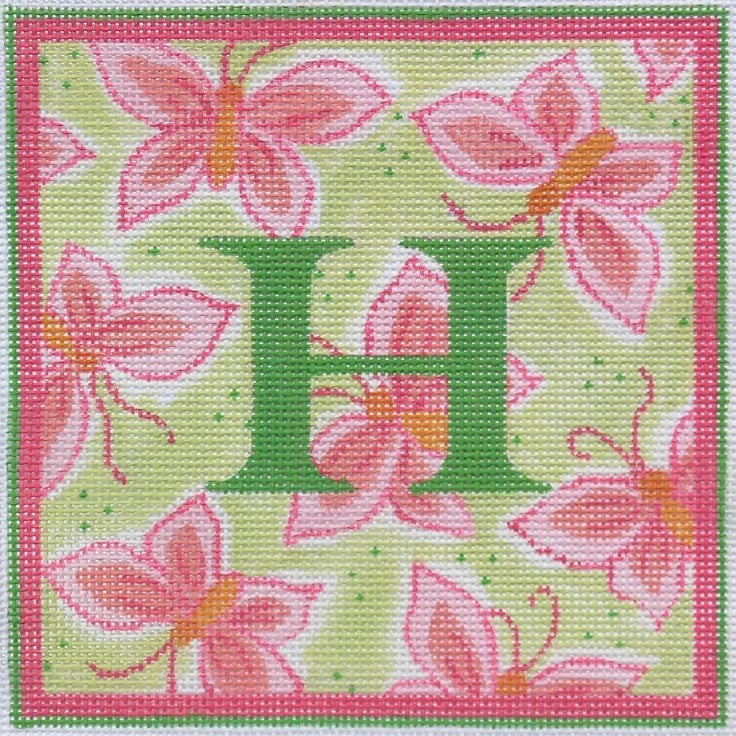 ALL13-05 - Butterflies - Greens and Pinks with Tangerine (Retiring)