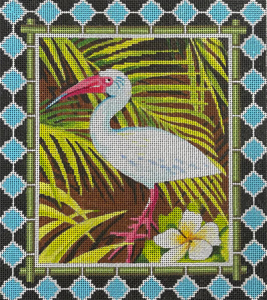 AN432 - Island Bird With Border