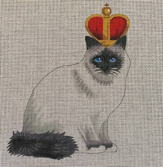 AN442 - Birman Cat With Royal Crown