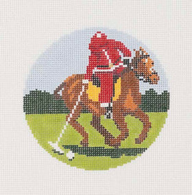 AOK98 - Sporty Santa Ornament - Polo