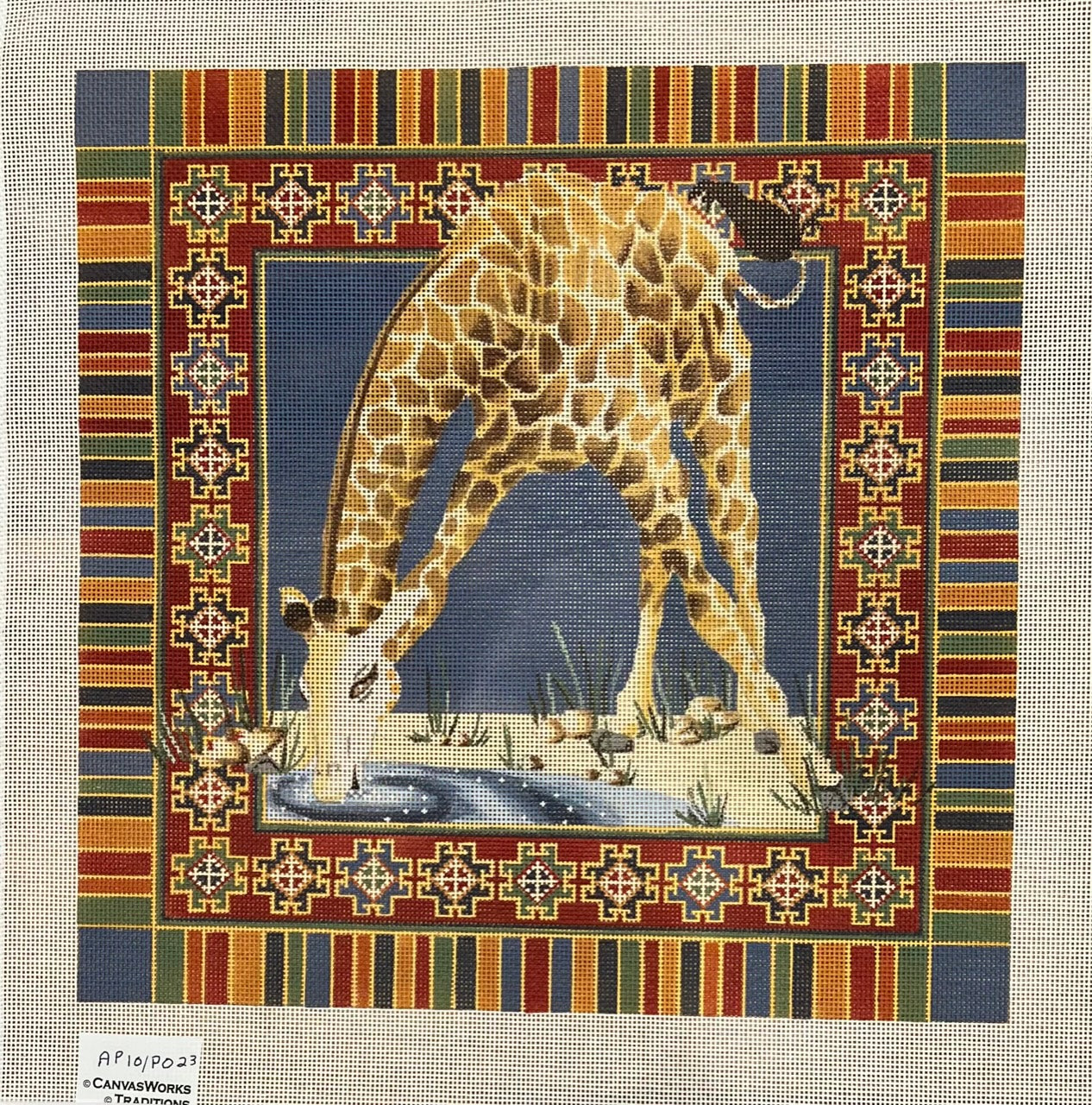 AP10 PO23 - Zumgaligali Giraffe with Border