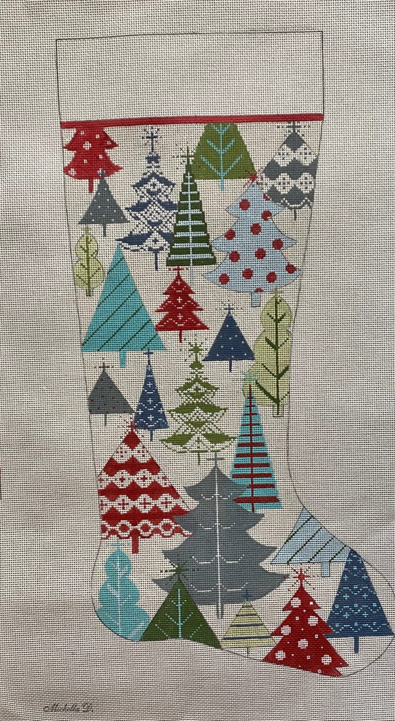 AP 4205 - Christmas Tree Stocking