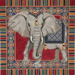 AP 4 PO 23 - Maharajah Elephant with Turkoman Border