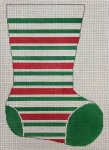 ASIT101XXL - Red/White/Green Stripes