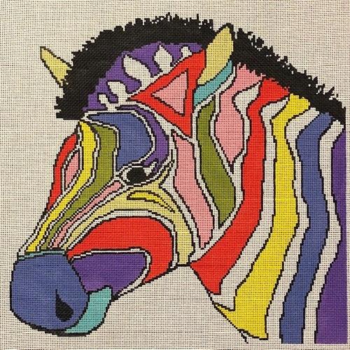 ASIT279 - Colorful Zebra