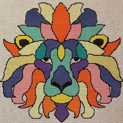ASIT280 - Colorful Lion