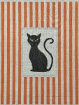 ASIT297 - Black Cat Stripe