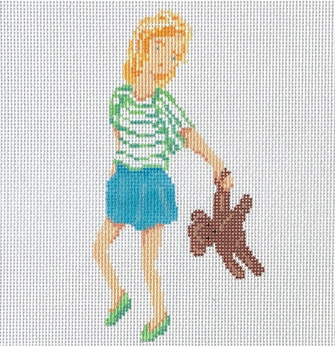 ASIT427 - Girl with Teddy