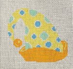 ASIT451 - Blue Teal Dots Cap