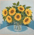 ASIT459 - Sunflower Vase