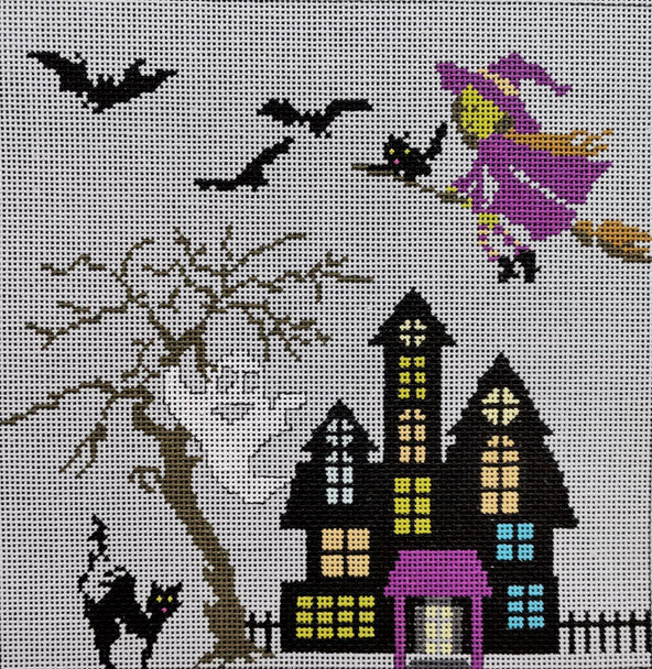 ASIT500C - Black House with Witch