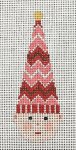 ASIT527 - Elf Ornament Red Zig Zag