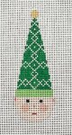 ASIT532 - Elf Ornament Green and White