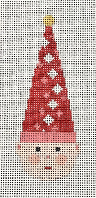 ASIT533 - Elf Ornament Red Pink Diamond