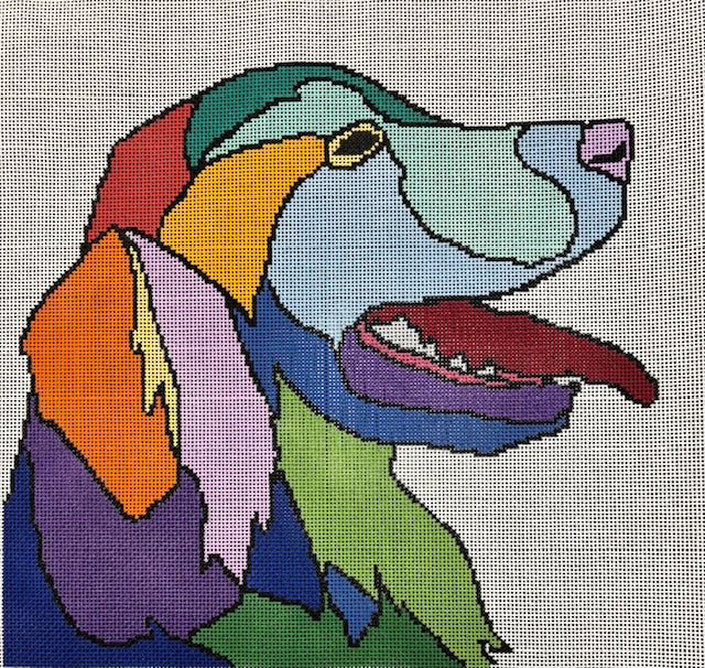 ASIT561 - Colorful Dog