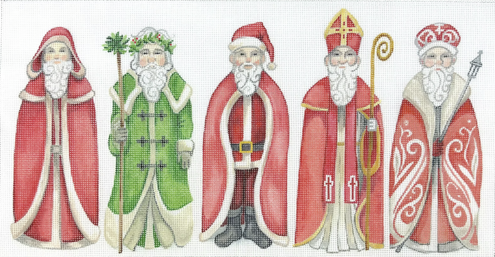 AT-PL-08 - Five International Saint Nicholas Portraits