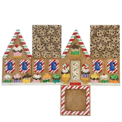 AT HH125 - Cupcake Gingerbread Cottage