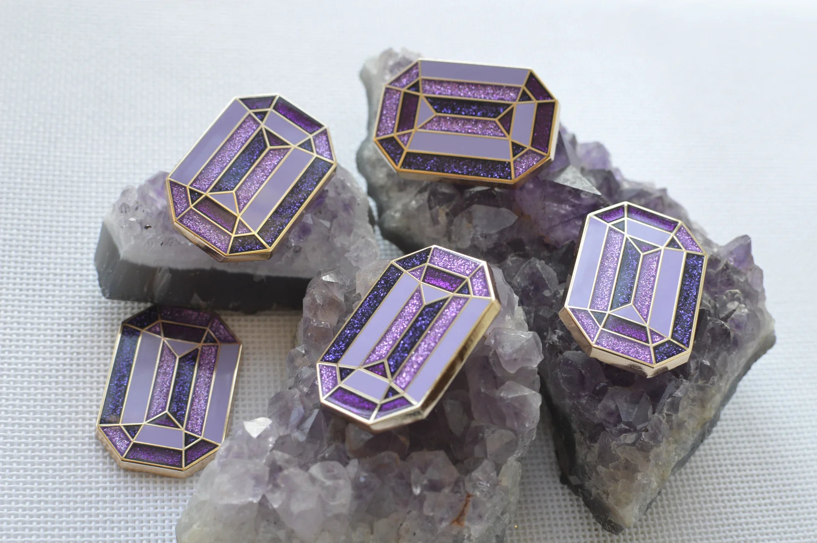 Amethyst "The Duchess" Needle Minder