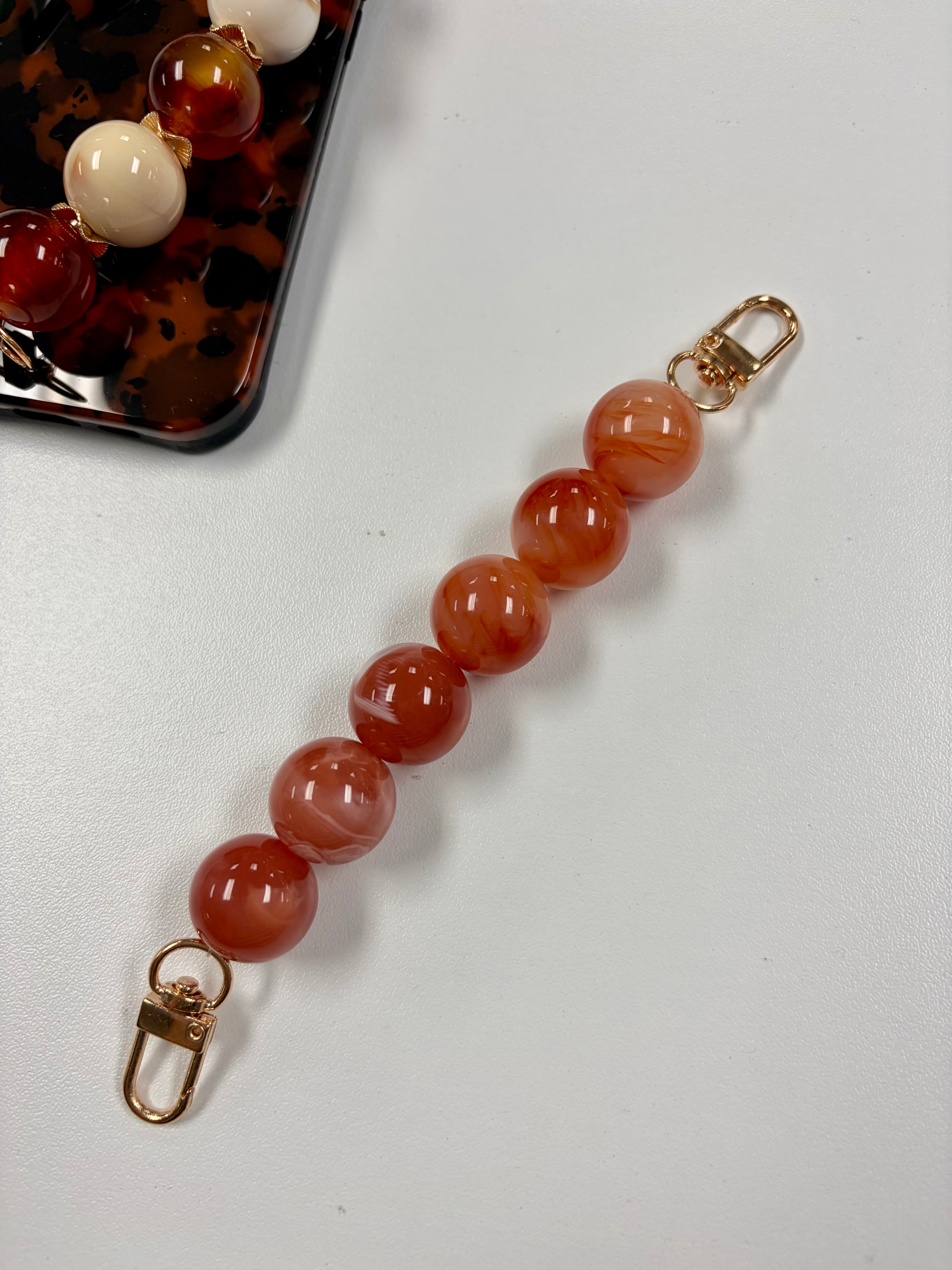 Charming Beads Phone Strap & Attachments (Case not included)