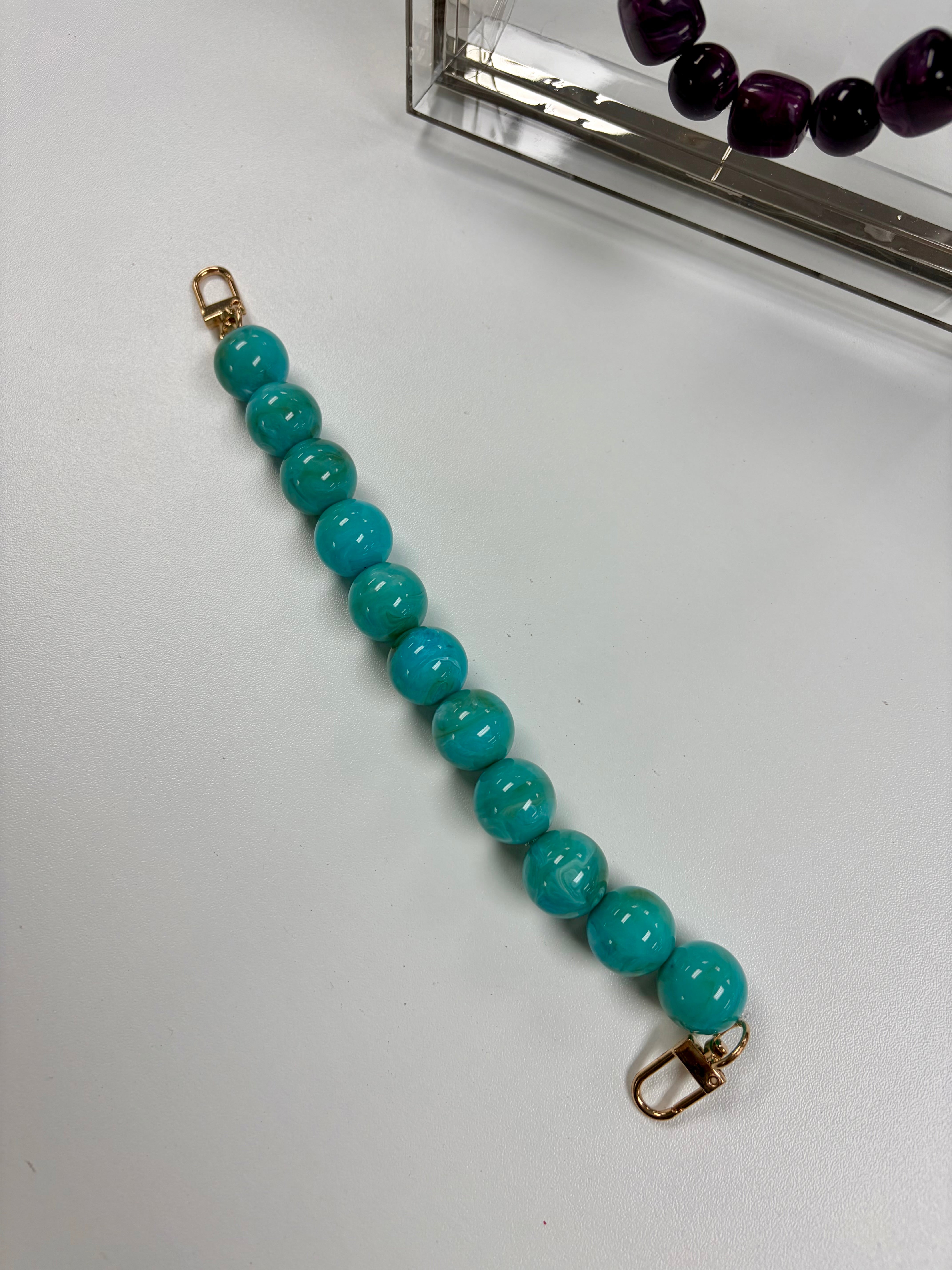 Charming Beads Clutch Strap