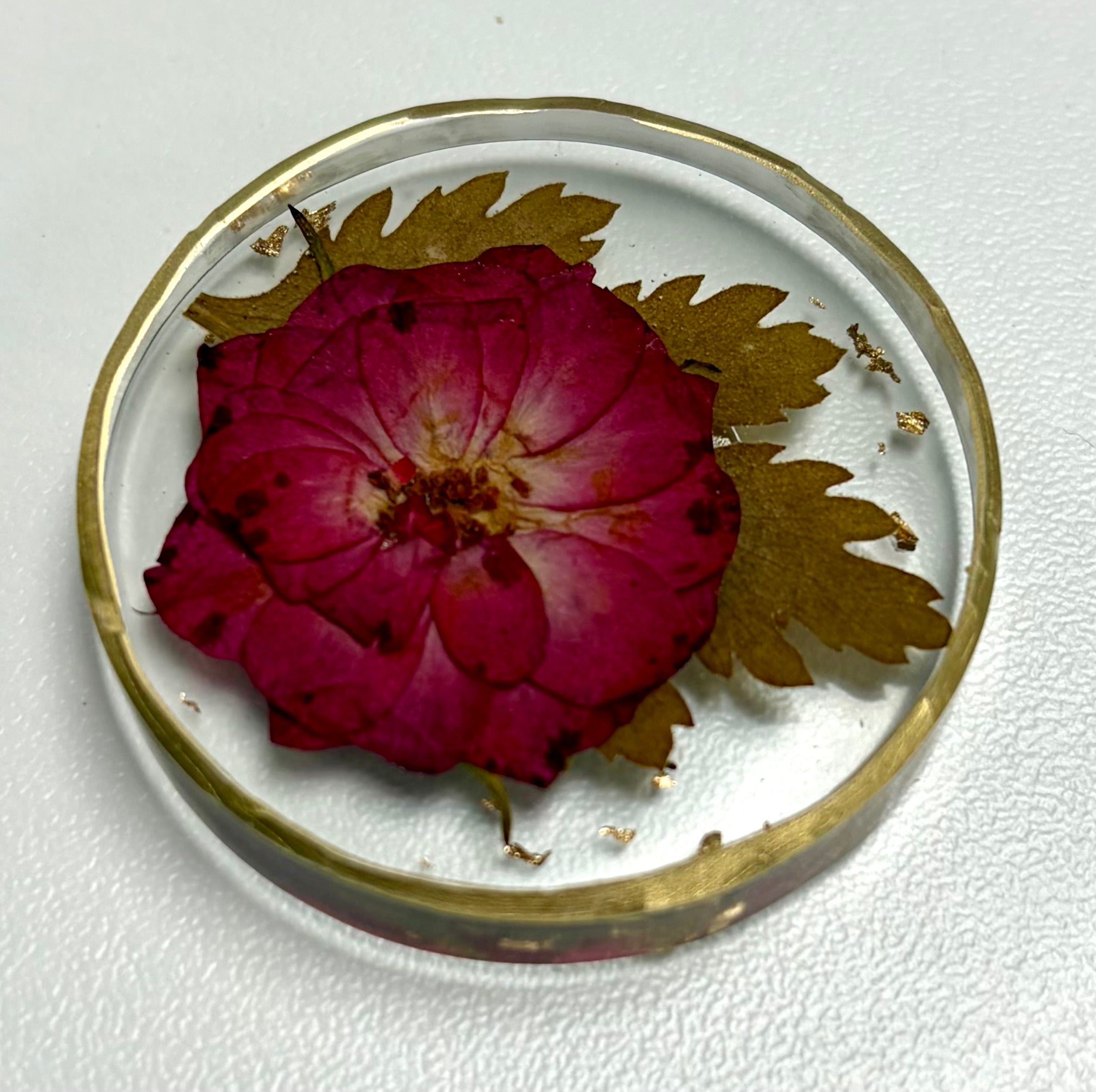 Pressed Flowers Needle Minder