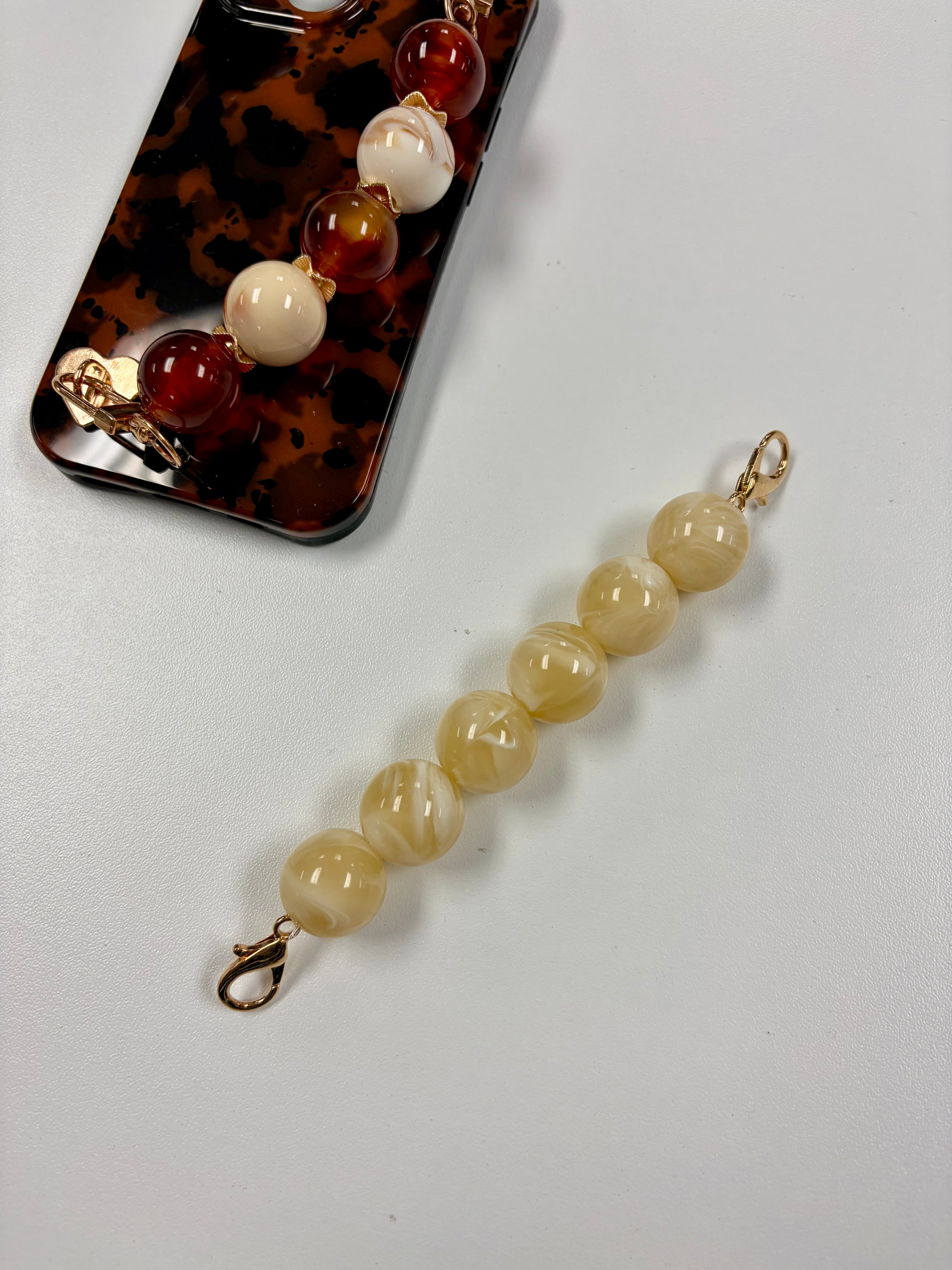 Charming Beads Phone Strap & Attachments (Case not included)