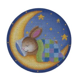 BB37 - Over the Moon Bunny, Blue
