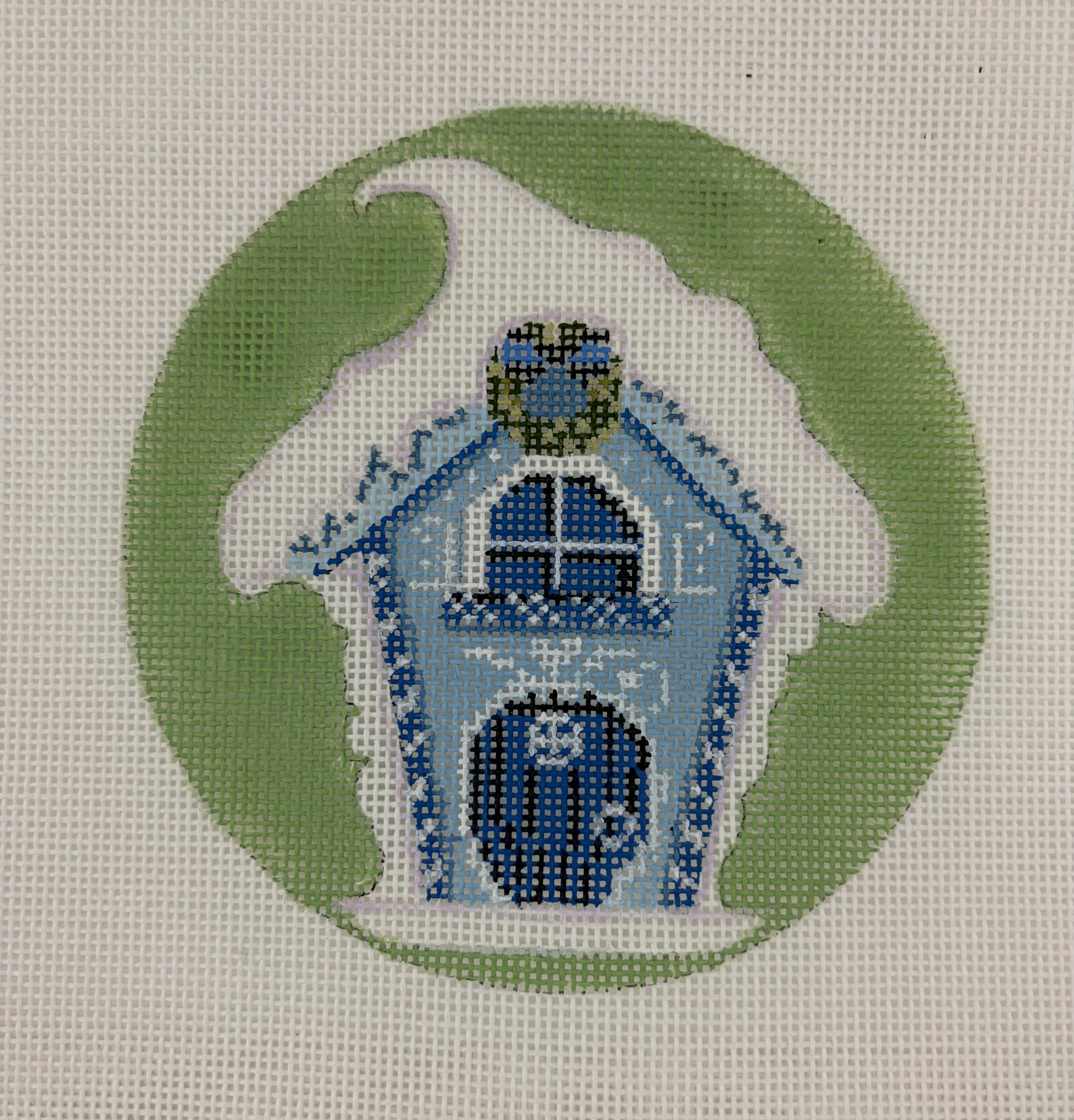 LL-XO 16 - Blue Gingerbread House