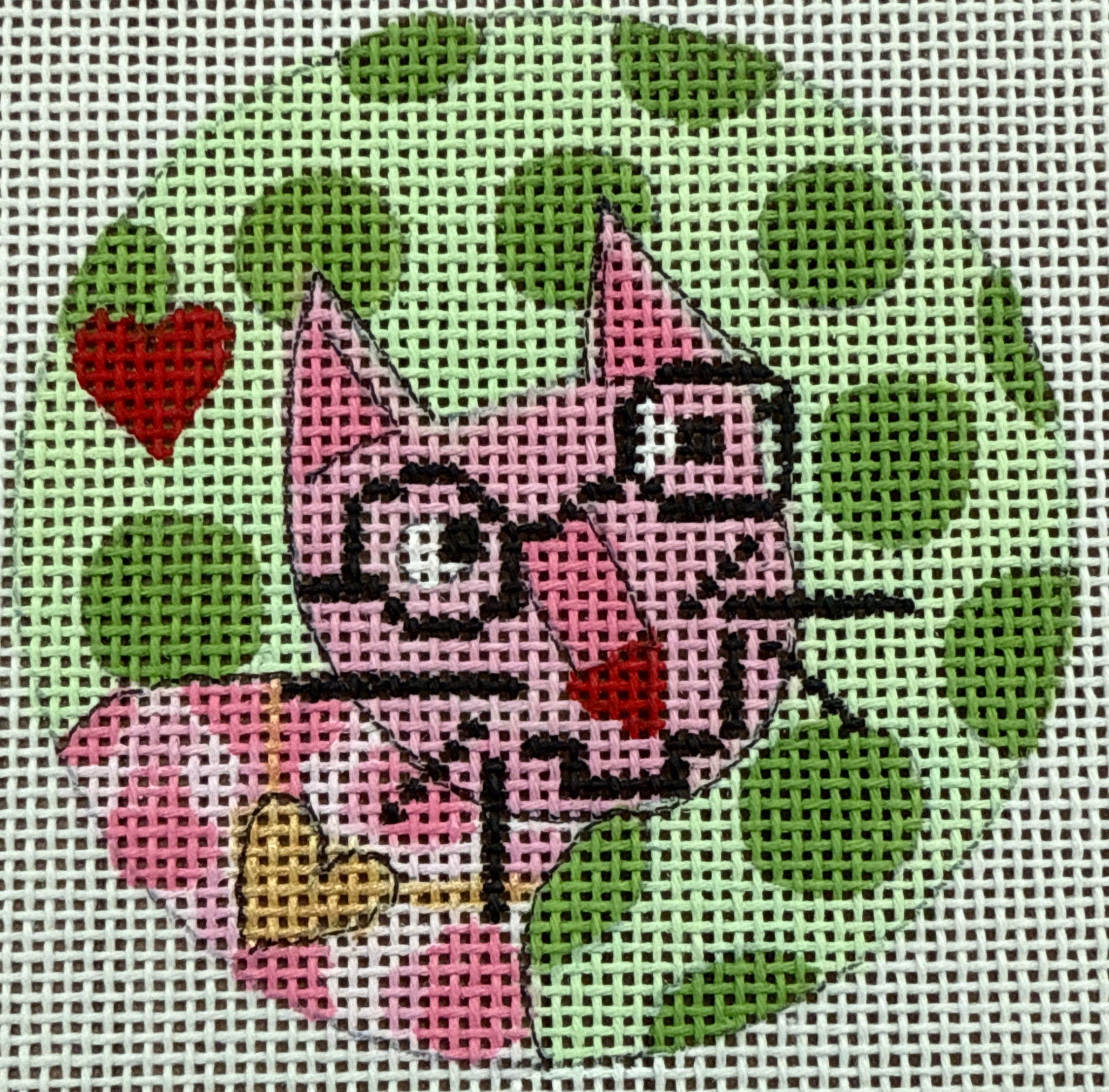 PM803 - Luggage Tag - Pink Cat
