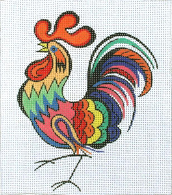 BG117 - Multicolor Rooster