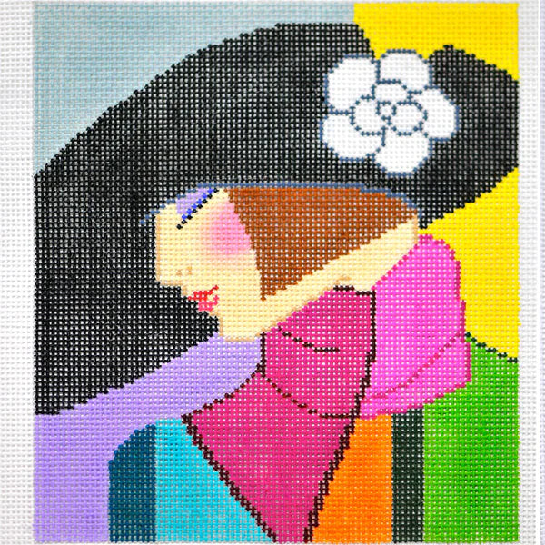 BG40 - Lady With Black Hat