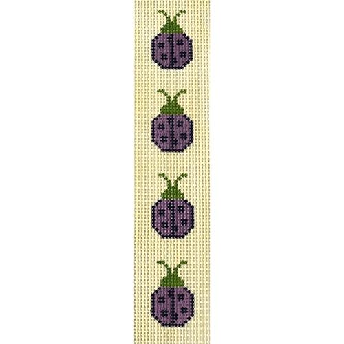 BKM201 - Ladybugs - Purple - Bookmark