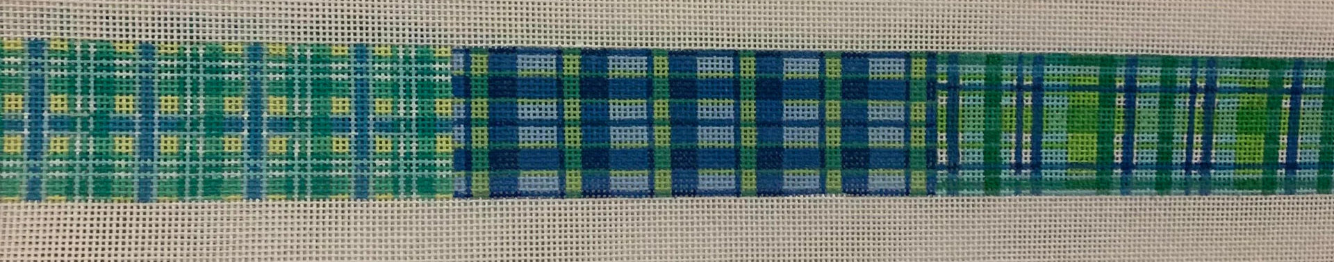 BL-04 - Madras Patchwork - Blues and Greens