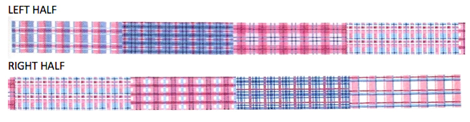 BL-05 - Madras Patchwork - Pinks and Periwinkle