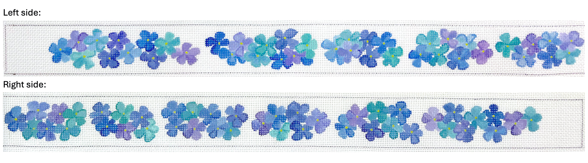 BL-100 - Hydrangeas - Shades of Blue and Lavender