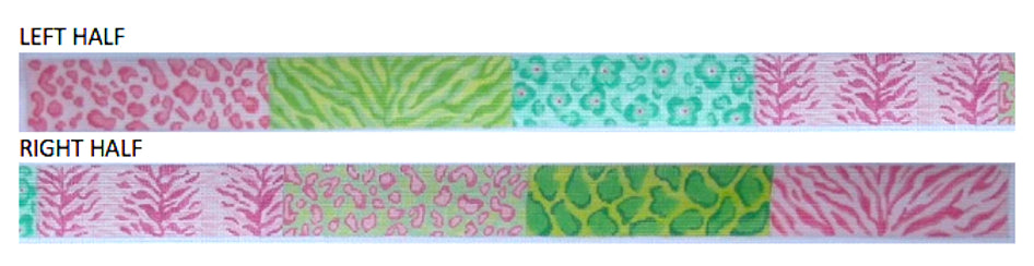 BL-34 - Animal Patterns Patchwork - Pinks and Greens