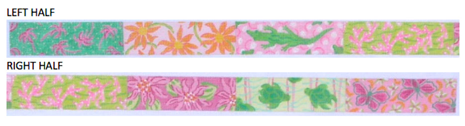 BL-47 - Lilly-Inspired Patchwork - Pinks and Greens