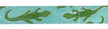 BL-60 - Lilly-Inspired Alligators and Polka Dots on Caribbean (Retiring)