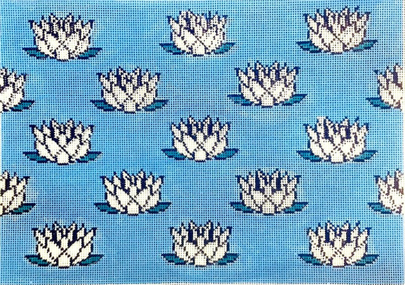 BS01 - Blue Lotus Clutch