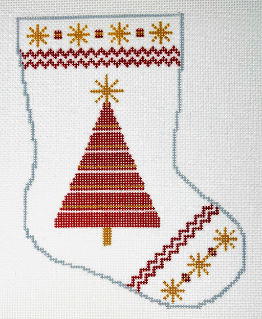 BS-56 - Bright Shining Tree Mini Stocking