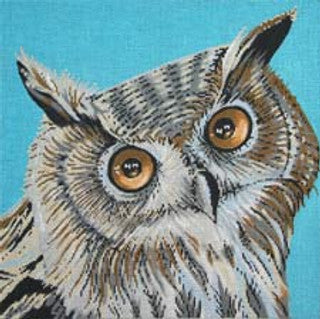 C-450A - Owl on Blue