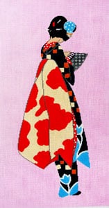 C-500C - Geisha - Pink Background