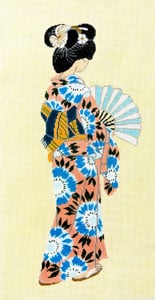 C-500D - Geisha - Yellow Background