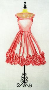 C-507A - Party Dress - Pink